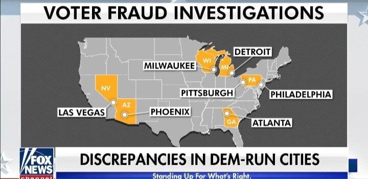 Election Fraud Battleground States